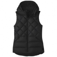 Outdoor Research Coldfront Hooded Down Vest - Women's XS Black