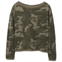 prAna Cozy Up Polmdale Top - Women's Sage Camo XL