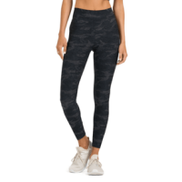 Vuori Clean Elevation Legging Women's - 25" Black Camo XS 2.5" Inseam