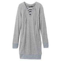 prAna Cozy Up Terry Dress - Women's Heather Grey M