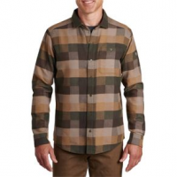 KUHL Pixelatr Long Sleeve Shirt - Men's S Moss Wood