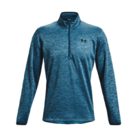 Under Armour Fleece  1/2 Zip Pullover - Men's Blue Note / Black S