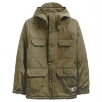 The North Face Thermoball Dryvnt Mt Parka - Men's L Burnt Ochre / Burnt Olive Green