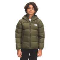 The North Face Hyalite Down Jacket - Kids' S Burnt Olive Green