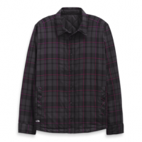 The North Face Fort Point Insulated Flannel - Men's S TNF Black / Roxbury Pink Plaid