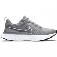 Nike React Infinity Run Flyknit 2 Shoe - Women's 10 Particle Grey / White / Grey Fog / Black Regular