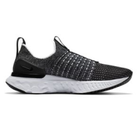 Nike React Phantom Run Flyknit 2 Running Shoe - Women's Black / White 8.5 REGULAR