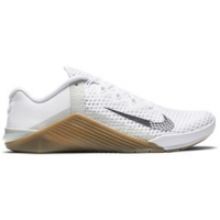 Nike Metcon 6 Training Shoe - Men's 12 White / Black / Gum Dark Brown / Grey Fog Regular