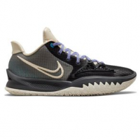 Nike Kyrie 4 Low Basketball Shoe 11.5 M / 13 W Black / Rattan-Dark Smoke Grey-Cyber Teal Regular