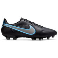 Nike Tiempo Legend 9 Academy MG Soccer Cleat Black / Black / Iron Grey 7 M/8.5 W REGULAR