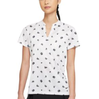 Nike Dri-fit Victory Golf Polo - Women's White / Black XS