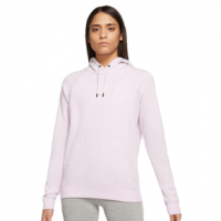 Nike Sportswear Essential Fleece Pullover Hoodie - Women's S Regal Pink / White