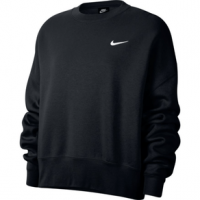 Nike Essential Crew Sweatshirt - Women's L Black/White