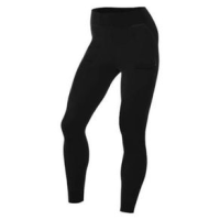 Nike Yoga 7/8 Fleece Pant - Women's Black / Dark Smoke Grey M