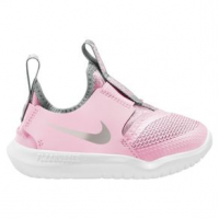 Nike Flex Runner Shoe - Toddler 5 C Pink Foam / Metallic Silver / Light Smoke Grey Regular