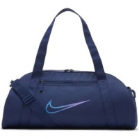 Nike Gym Club Printed Training Duffel Bag- Women's One Size Nidnight Navy / Midnight Navy / Iridescent