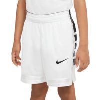 Nike Dri-fit Elite Basketball Short - Boys' White / Black L