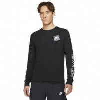 Nike Long-sleeve T-shirt - Men's L Black