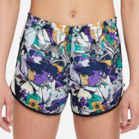 Nike Dri-fit Tempo Training Shorts - Girls' Purple Chalk / White / Black / Metallic Gold M