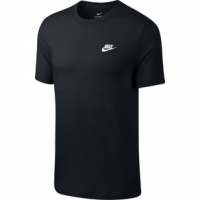 Nike Sportswear Club T-Shirt - Men's S Black/White