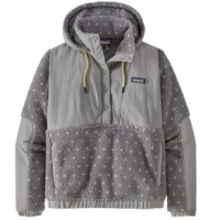 Patagonia Shelled Retro-X Fleece Pullover - Women's Salt Grey Heather S