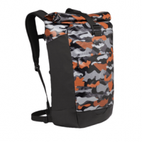 Osprey Transporter Roll Top Backpack One Size Black / Orange Camo