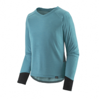 Patagonia Long-Sleeved Dirt Craft Jersey - Women's L Upwell Blue