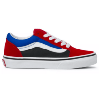 Vans Old Skool Shoe - Kids' Chili Pepper / Nautical Blue 5Y Regular
