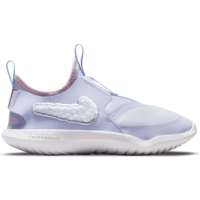 Nike Flex Runner Dream Shoe - Kids' Ghost / White / Aluminum / Pink Foam 03.0Y REGULAR