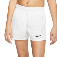 Nike Dri-FIT Running Short - Girls' White / White / White / Black M Regular