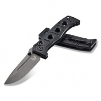 Benchmade Mini Adamas Knife Tungsten Grey CPM-CRUWEAR