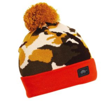 Turtle Fur BDU Pom Beanie - Kids' Orange One Size