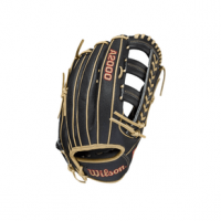 Wilson A2000 1800SS 12.75" Outfield Baseball Glove - 2021 12.75" Black / Black / Blonde Right Hand Throw