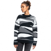 Roxy Early Doors Pullover Sweater - Women's Anthracite L