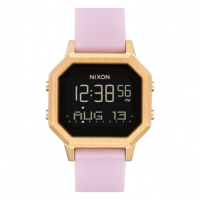 Nixon Siren Digital Watch - Women's One Size Light Gold/Mauve
