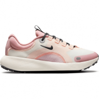 Nike React Escape Run Running Shoe - Women's 9 Sail / Dark Smoke Grey / Pink Glaze Regular