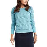 Carve Designs Paris Tee - Women's Lt Tahoe Stripe L