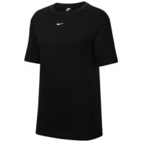 Nike Essential Oversized Short-sleeve Top - Women's XS Black/White