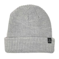 Chaos Mixed Trouble Beanie Light Heather Grey Cuffed One Size
