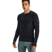 Under Armour IntelliKnit Phantom 2.0 Crew - Men's Black / Pitch Gray / Reflective XL