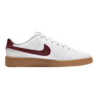 Nike Court Royale 2 Low Hard Court Tennis Shoe - Men's White / Team Red / Gum Light Brown 11.5 REGULAR