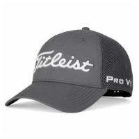 Titleist Tour Performance Mesh Hat - Men's Charcoal / White One Size