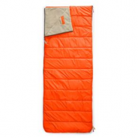 The North Face Eco Trail Bed Sleeping Bag - 35 Degree Regular Persian Orange/Twill Beige Right Hand