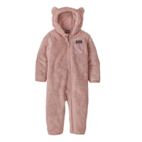 Patagonia Furry Friends Bunting - Infant 0 Month Fuzzy Mauve