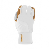 Marucci Blacksmith Baseball Batting Gloves XXL White/White
