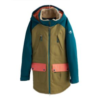 Burton Prowess Jacket - Women's Shaded Spruce / Martini Olive / Persimmon XS