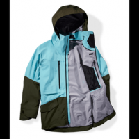 The North Face A-CAD Futurelight Jacket - Men's L Transantarctic Blue / Rosin Green