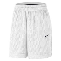 Nike Swoosh Fly Basketball Short - Women's White / Black L Regular