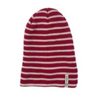 Chaos Grinch Rub Beanie - Women's Pink / White Stripe One Size