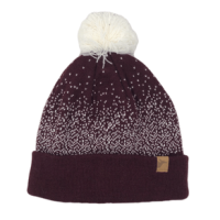 Chaos Aardvark Knit Beanie - Girls' Maroon / White Sprinkle One Size